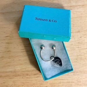 Tiffany Return to Tiffany Heart Tag Key Ring